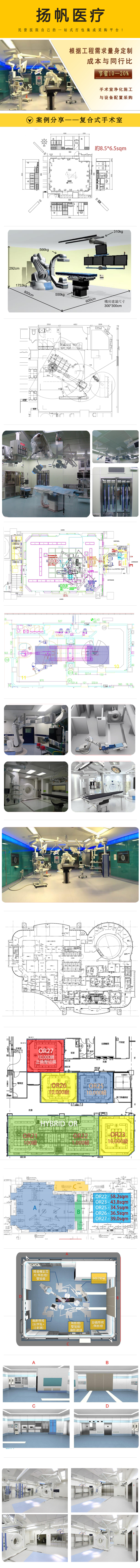 手术室净化施工及手术室设备配置定制方案