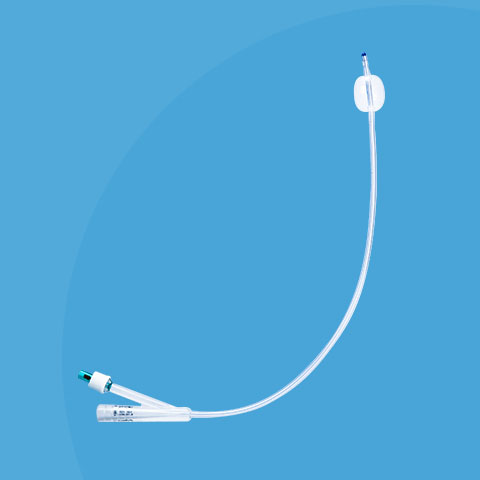 一次性使用无菌硅胶导尿管（双腔标准型）12Fr 15ml