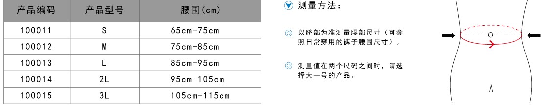 腰部固定带/B3