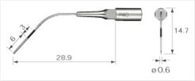 牙周治疗用工作尖P40