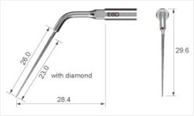 超声根管用工作尖E8D